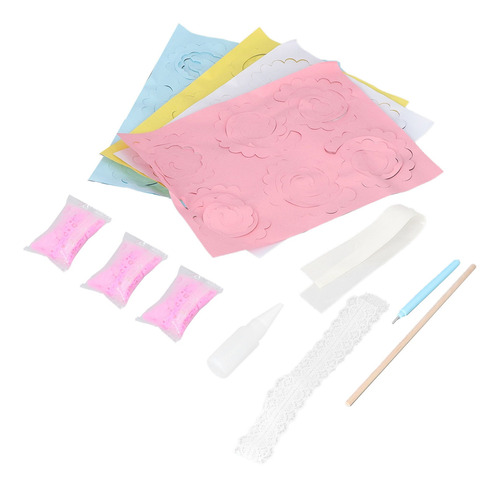 Kit Para Manualidades Con Forma De Ramo De Papel, Grueso, Se