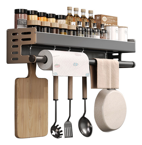 Estante De Cocina Especiero Toallero Servilletero Multiusos