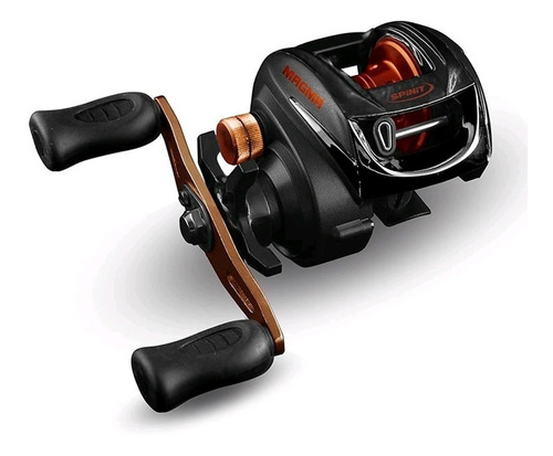 Reel De Bait Huevito Spinit Magma 200 Manija Derech 6 Rulema