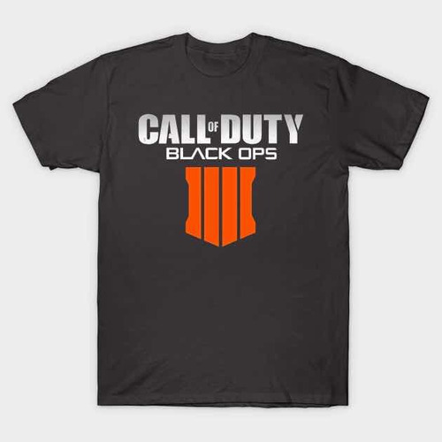 Remera Call Of Duty  Black Ops 4 Algodón Nuevo Juego Ps4