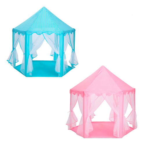 Casita Niños Juego Carpa Princesa Castillo Tienda Plegable