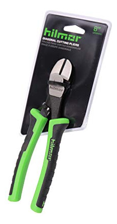 Alicates De Corte Diagonal Hilmor 8 Con Mango De Goma, Bl