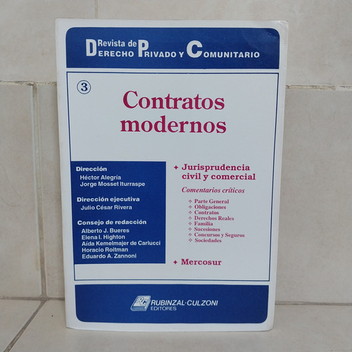 Revista Derecho Privado Y Comunitario 3: Contratos Modernos