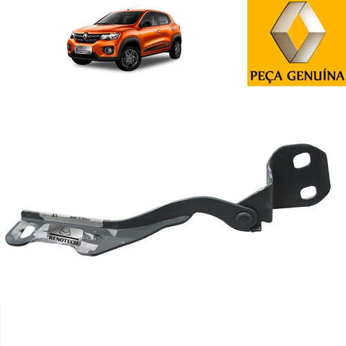 Dobradiça Esquerda Do Capo Kwid 2017 Acima 654016135r