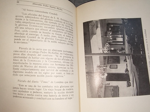 El Monitor Huascar, Almirante Pedro Espina Ritchie (Usado)