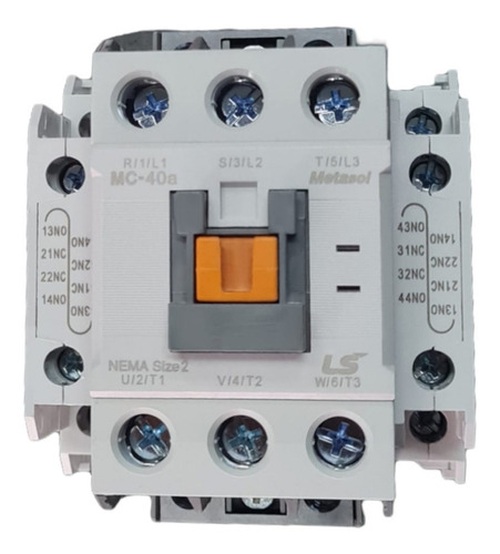 Contactor Ls Electric Mc-40a, 3p, 2no+2nc, 40a, Bobina 110v