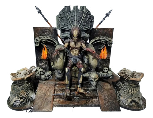 Predator Throne Deluxe Trono De Depredador Para Figuras Neca