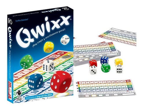 Juego De Cartas Qwixx | Un Juego Simple Y Genial