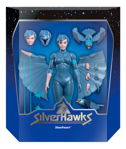 Steelheart Acerina Silverhawks Ultimates Super 7 