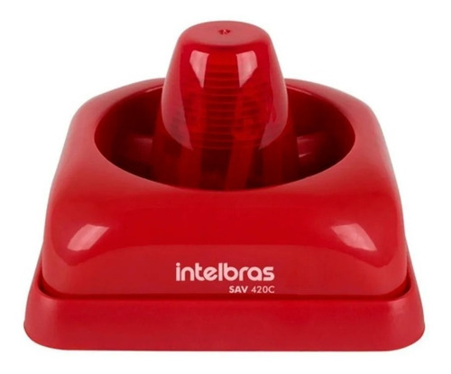 Baliza de alarma universal audiovisual Intelbras Sav 420c