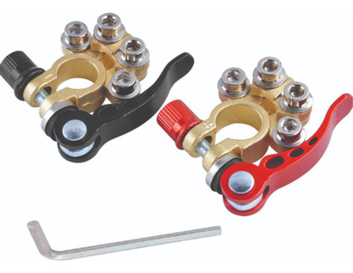 Kits Terminales Para Batería De Auto Conector Abrazadera