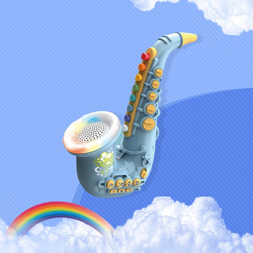 Simulación De Saxofón / Trompeta / Saxofón Verde