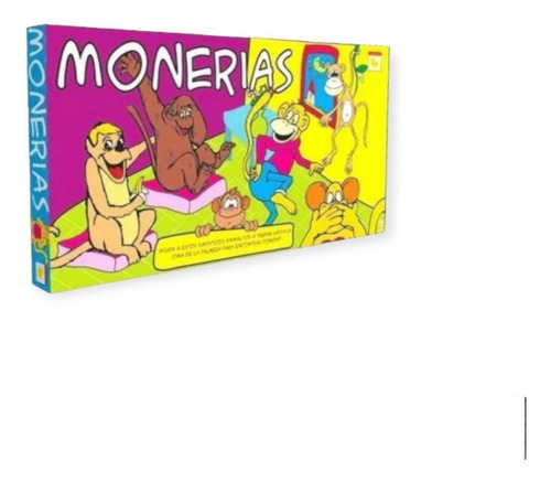 Juego De Mesa Monerias Didactico Regalo Niños Familia 9318