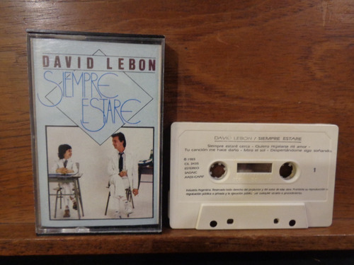 David Lebon Siempre Estare Cassette Rock Nacional