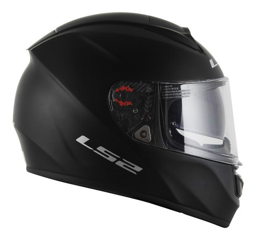 Capacete Vector Evo Ff397 Monocolor Tamanho Do Capacete 56/s Cor Preto-fosco