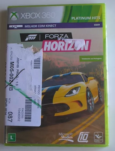 Forza Horizon Xbox360 Midia fisica Original Seminova Funcionando e Testada  100% perfeita encarte Original Envio Imediato Pra todo Brasil. Levando  mais de 2 jogos tem Promoção so Perguntar - Escorrega o Preço