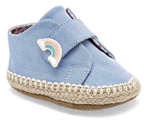 Tenis Ratoncito Para Niña Little-steps 125-83  Azul Ca D8