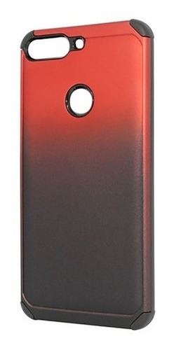 Funda Bicolor Compatible Con Huawei Y7 2018 / Y7 Prime 2018