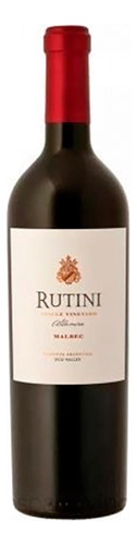 Vino Rutini Vineyard Altamira Malbec 750cc Tienda Baltimore