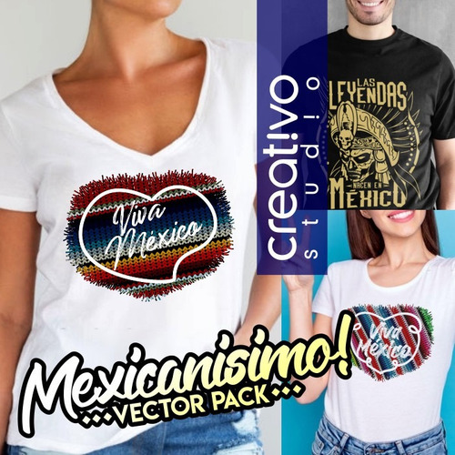 Vector Pack Mexicanisimo, Archi Editables En Varios Formatos