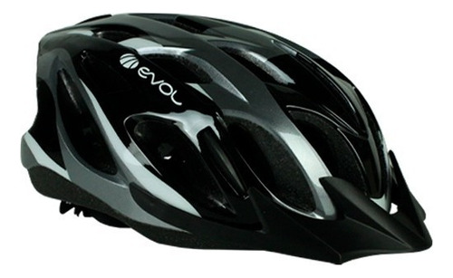 Casco Evol Kacu Color Negro / Blanco / Gris Talle M