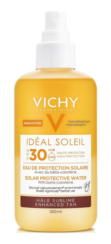 Vichy Idéal Soleil Fps30 Agua Protección Solar Luminosidad