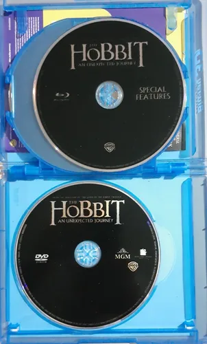 The Hobbit An Unexpected Journey Blu-ray 3d 2d Dvd Original (Usado)