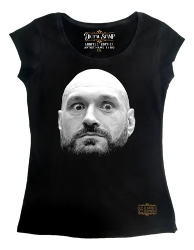 Remera Mujer Tyson Fury Lim Ed Numerada+totebag