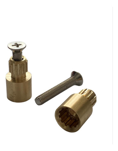 Paq 2 Pz Extension Latón Punta Cartucho Urrea Universal 22mm