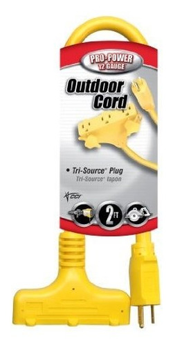 Coleman Cable 41128802 4112sw8802 12/3 2-feet Tri-source Ada