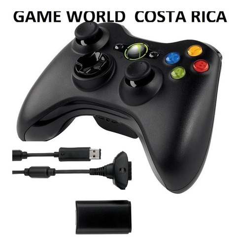 Xbox360 * Oferta * Control + Cargador + Bateria * Game World