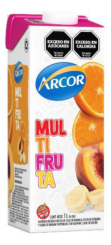 Jugo Arcor Multifruta 1lt Pack 6 Unidades