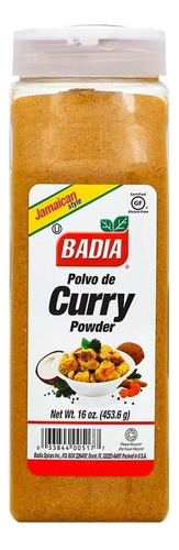 Badia Condimento Curry En Polvo 453.6g Usa Kosher