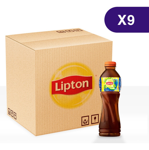 Lipton Té Frío Sabor A Limón 500 Ml. 9 Unidades.