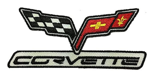 Corvette Racing Banderas Coches Deportivos Bordado Hierro