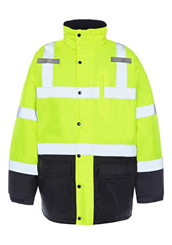 Chamarra Parka Impermeable Utility Pro Hi-vis