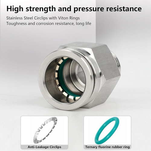 Codo Macho De Acero Inoxidable 304 De 90 Grados Para Conecta