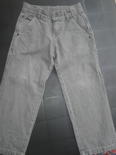 Jeans Grisino Talle 4 Años Color Gris. Excelente Estado