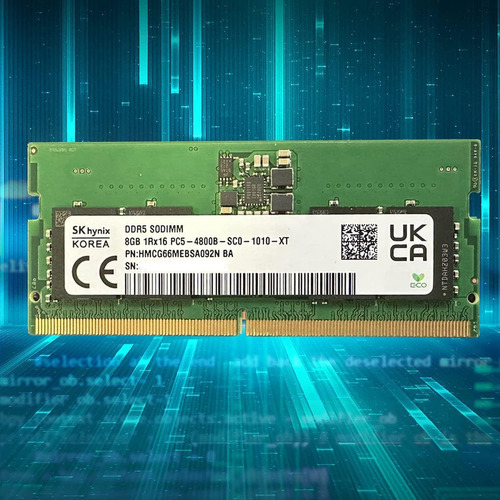 Memória Notebook 8gb Sk Hynix Ddr5 4800mhz