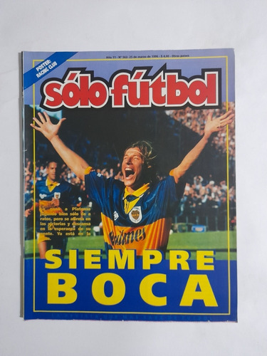 Solo Futbol 562 Boca 1 Platense 0,velez ,poster Racing