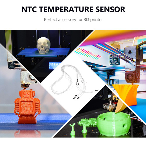 Temperatura De Termistor Ntc De 5 Impresoras 3d De 100 K Con