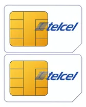 Comprar 2pz- Chip Telcel Y Microchip Telcel 3g 4g Lte Lada Queretaro
