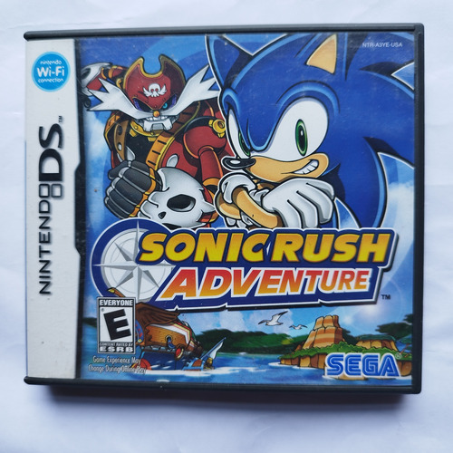 Sonic Rush Adventure Nintendo Ds 