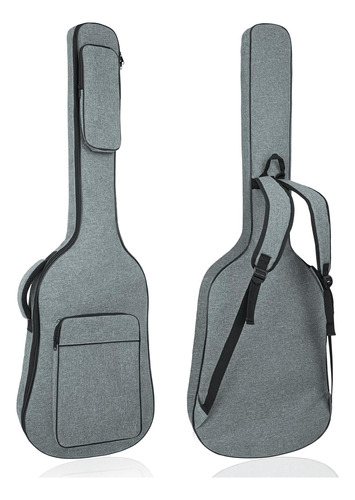 Muznote Bolsa De Guitarra Para Bajo, Mochila Para Bajo Eléct