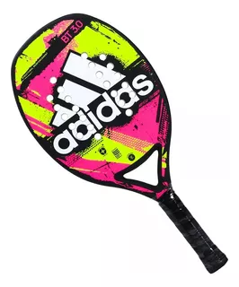 Raquete De Beach Tennis adidas Bt 3.0 Rosa/amarelo Cor rosa e lima