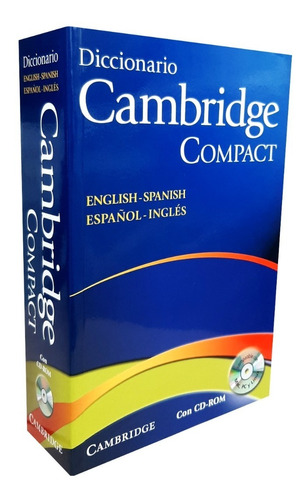 Diccionario Cambridge Compact Inglés-español / Esp-ing + Cd