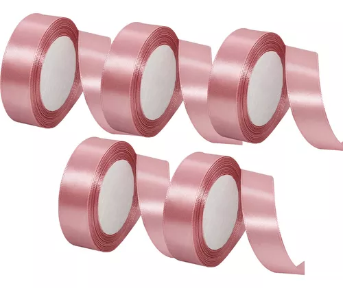 Light Pink Silk Satin Ribbon