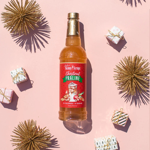 Jarabe Bebidas Praline Castañas Skinny Syrups Chestnut 750ml