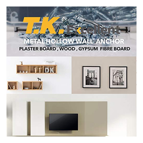 Tkexcelente Kit Anclaje Hueco Pared Vario Tamaño