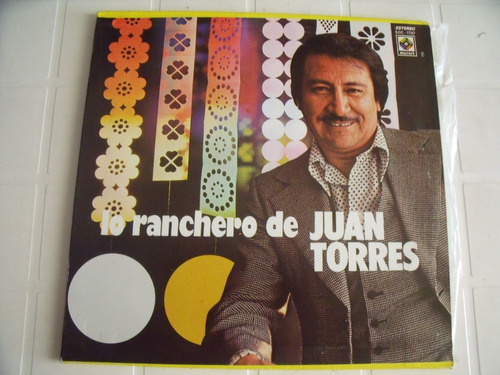 Lp Lo Ranchero De Juan Torres, Álbum Con 3 Discos